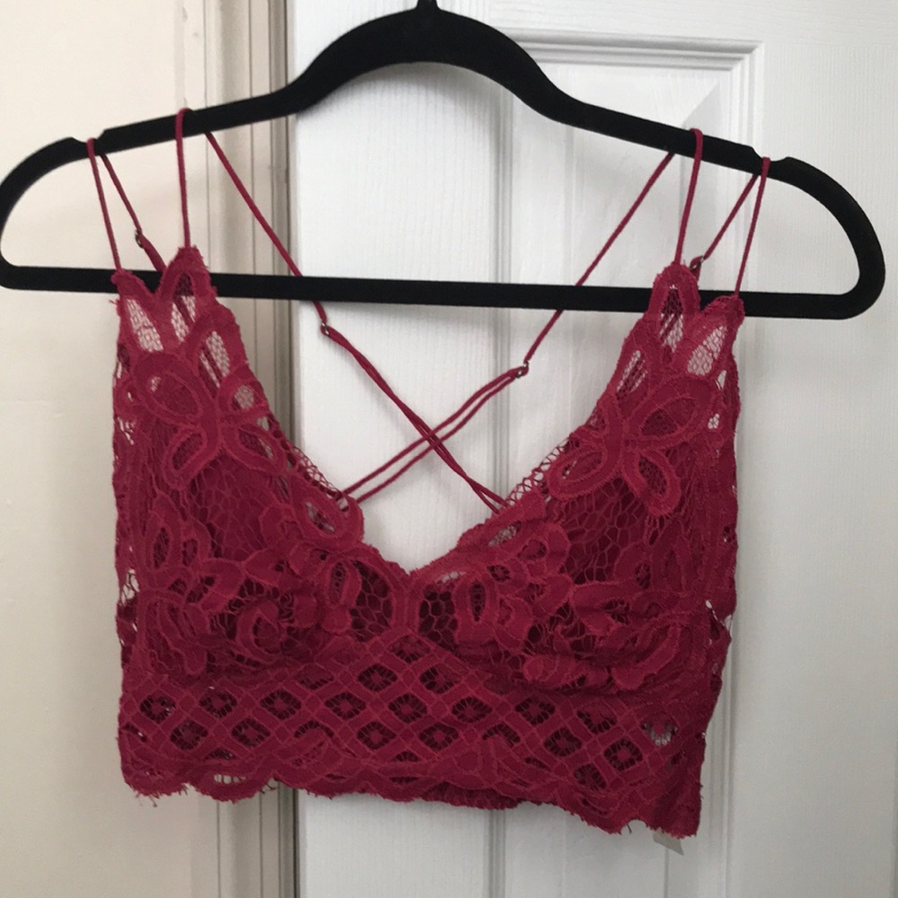 NEVER WORN Free People Adela Bralette